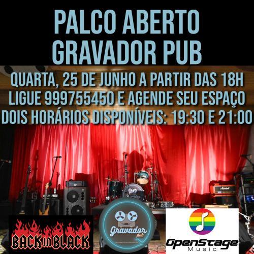 Ensaio Aberto Gravador Pub