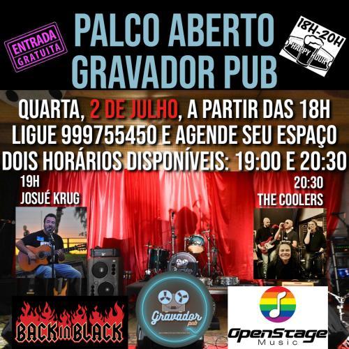 Ensaio Aberto Solidário Gravador Pub