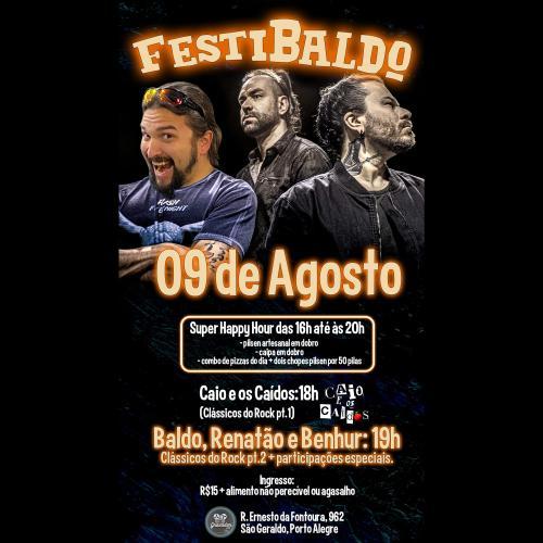 Festibaldo - Música Pra tudo Quanto é Lado! Duas Baterias no Palco!