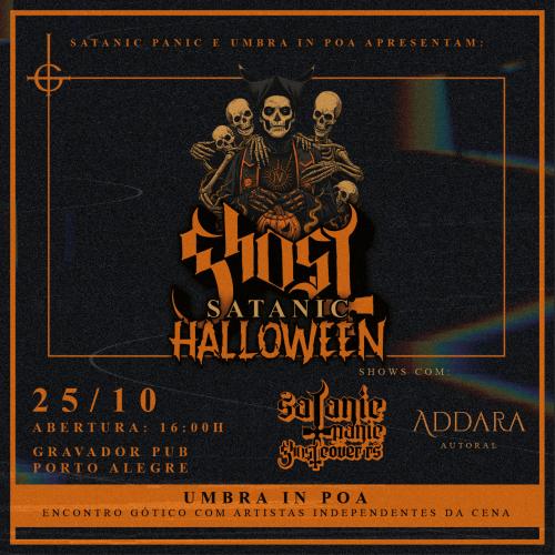 Ghost- Satanic Halloween Party
