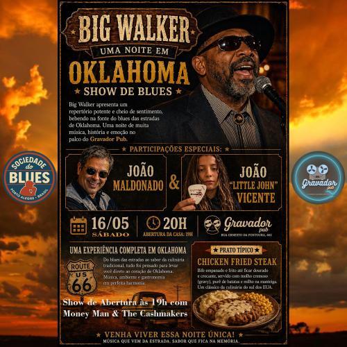 Derrick Big Walker (Oklahoma) Feat. João "Little John" Vicente e Participação Especial de João Maldonado - Abertura Money Man & The Cash Makers